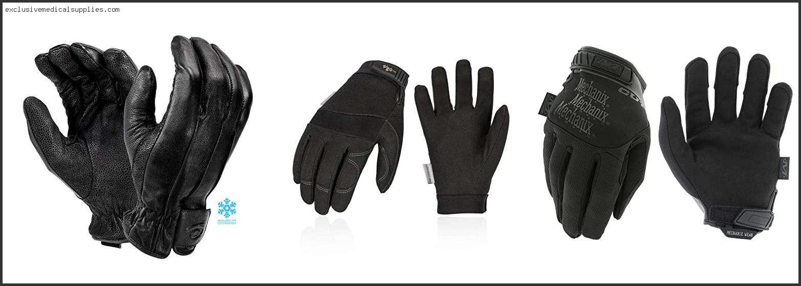 Best Cold Weather Gloves For Law Enforcement