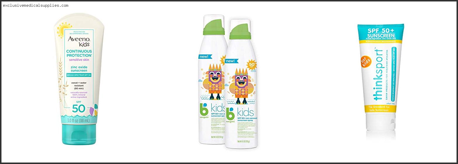 Best All Natural Sunscreen For Kids
