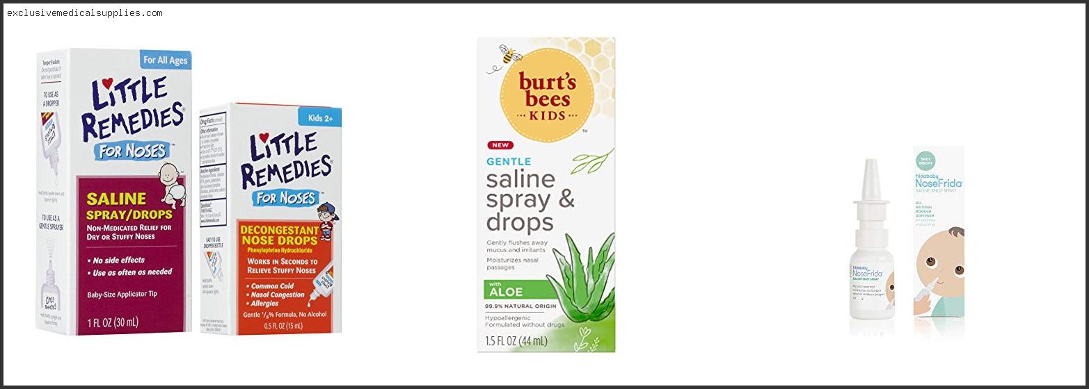 Best Baby Saline Nose Drops