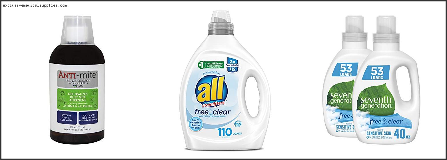 Best Anti Allergy Laundry Detergent