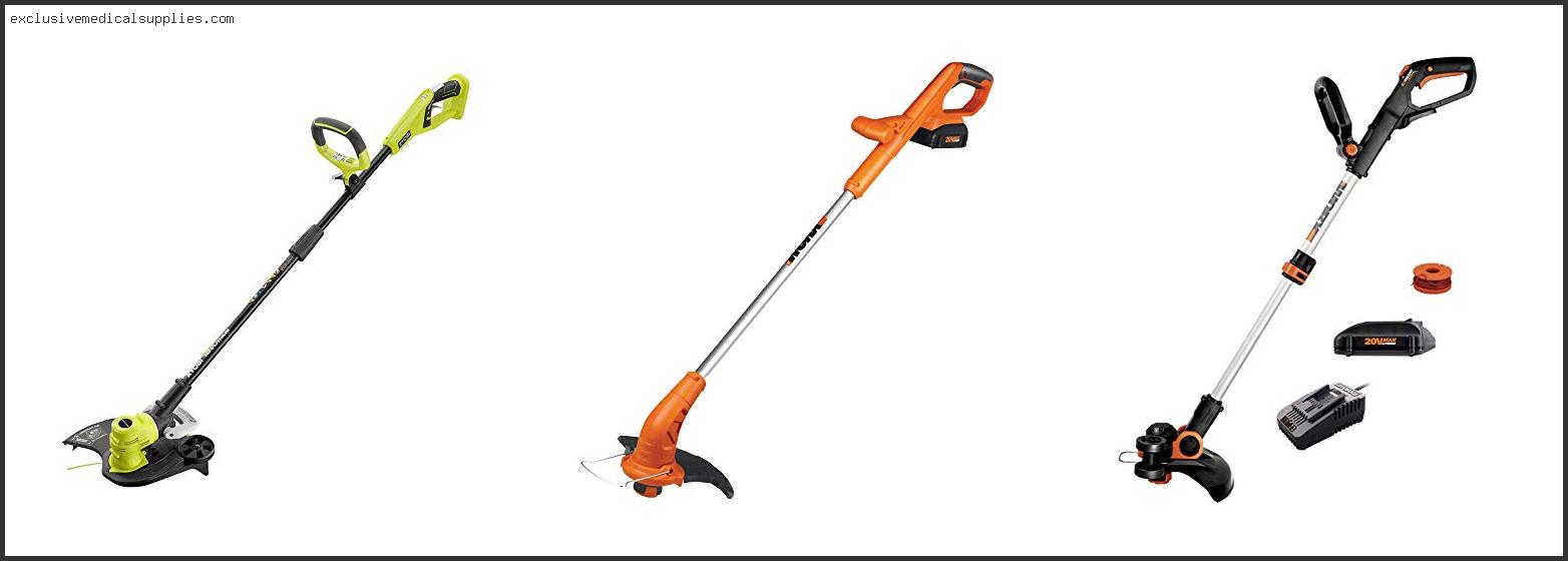 Best Cordless Weed Trimmer And Edger