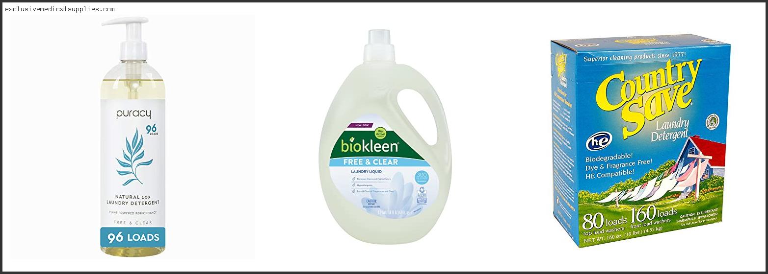 Best Chemical Free Laundry Detergent