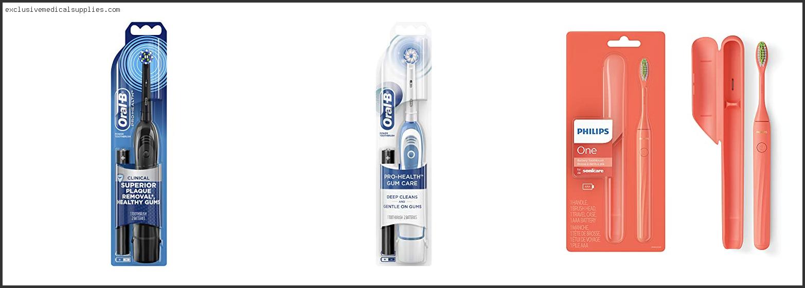 Best Battery Operated Travel Toothbrush