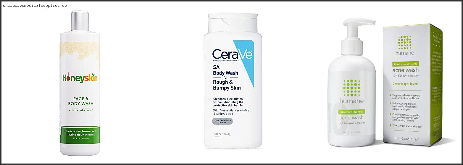 Best Body Wash For Acne Sensitive Skin