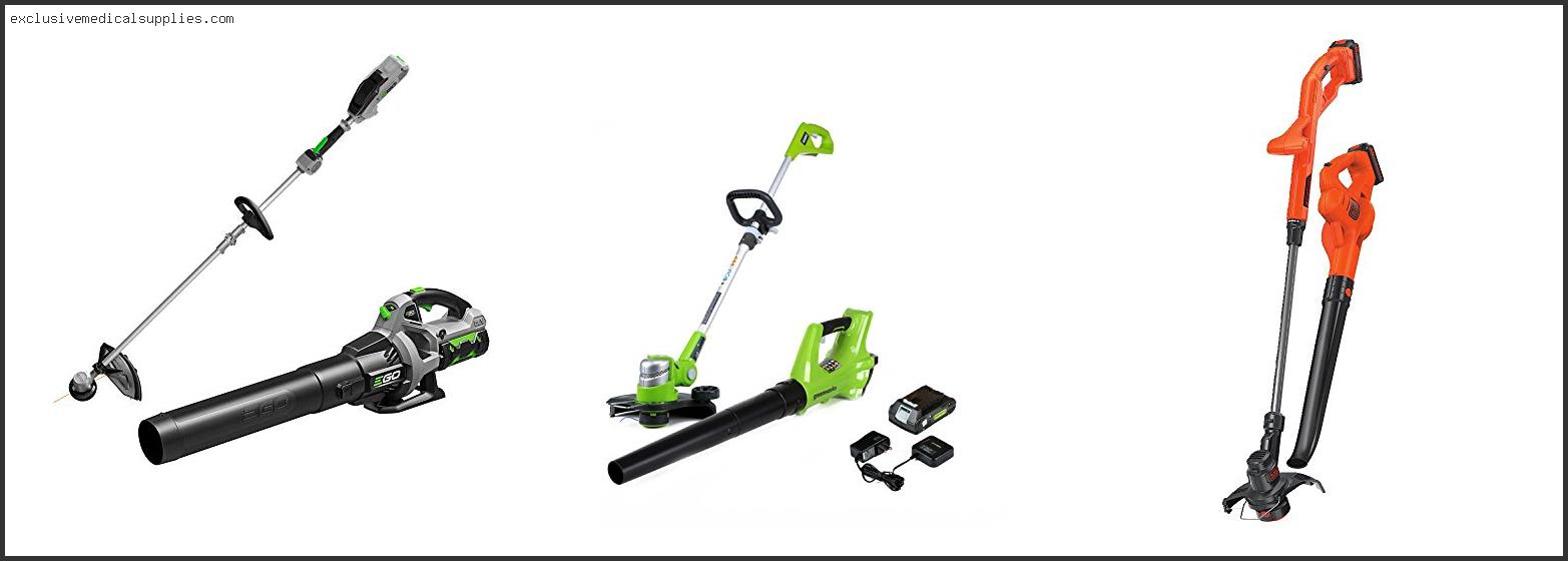 Best Battery Powered String Trimmer And Blower