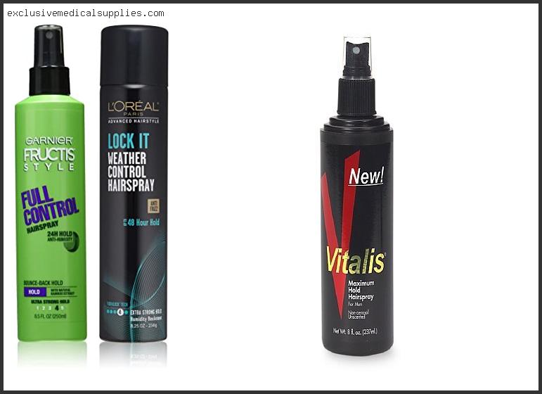 Best Hairspray For Men's Hair