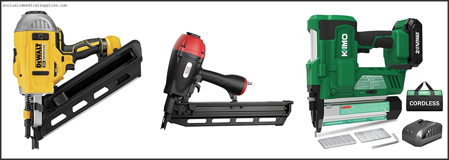Best Battery Nail Gun For Fencing