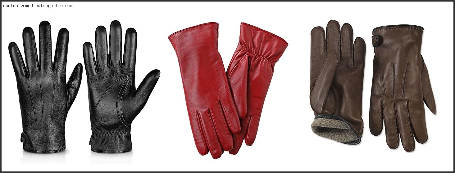 Best Cashmere Lined Leather Gloves