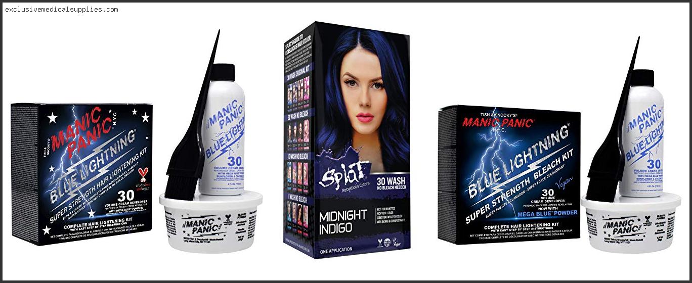 Best Blue Hair Dye For Dark Hair No Bleach