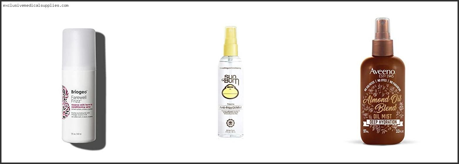 Best Anti Frizz Spray For Natural Hair