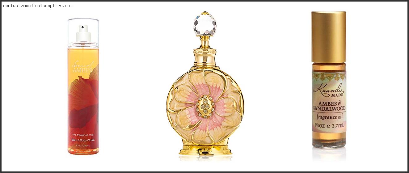 Best Amber Scented Perfume