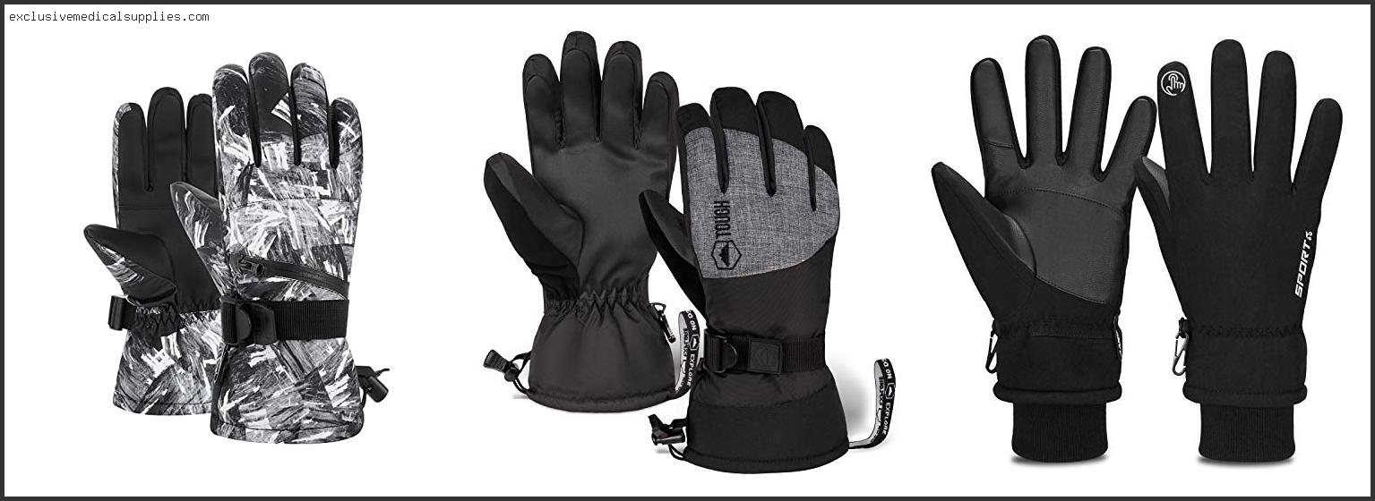Best Snowboarding Gloves For Men
