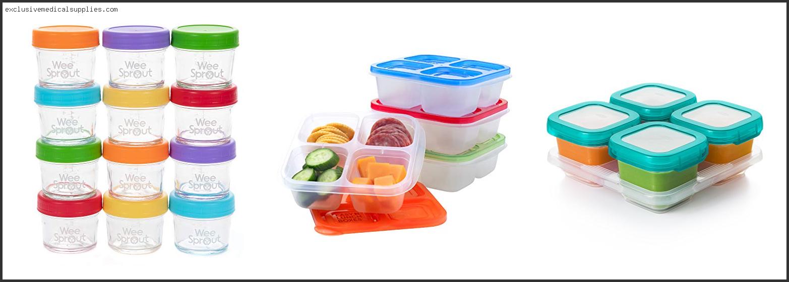 Best Baby Food Containers For Daycare