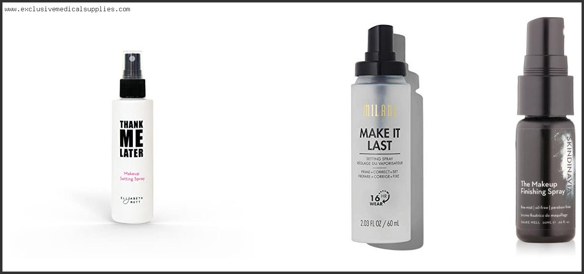 Best Drugstore Matte Setting Spray For Oily Skin