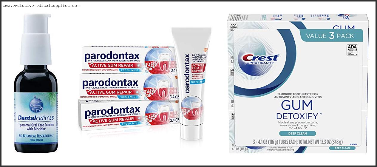 Best Toothpaste For Receding Gum Line