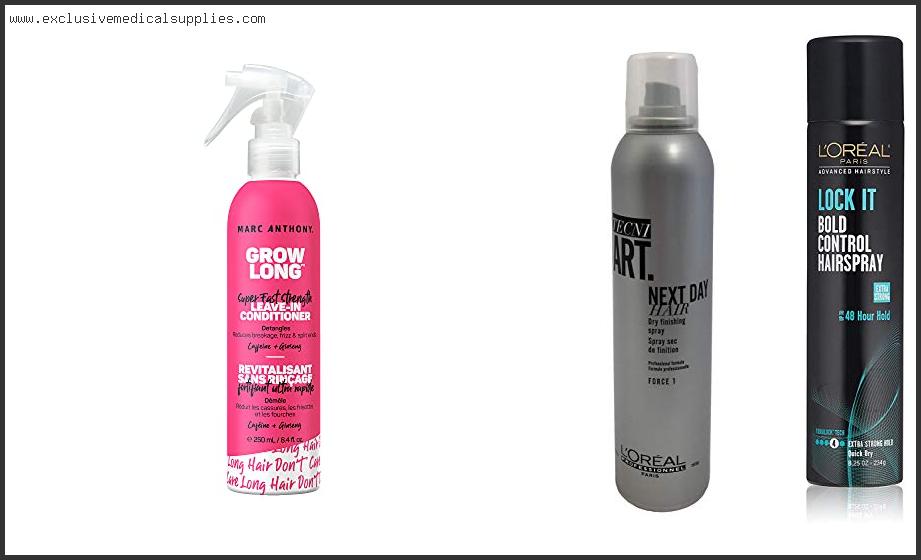 Best Hairspray For Dry Brittle Hair