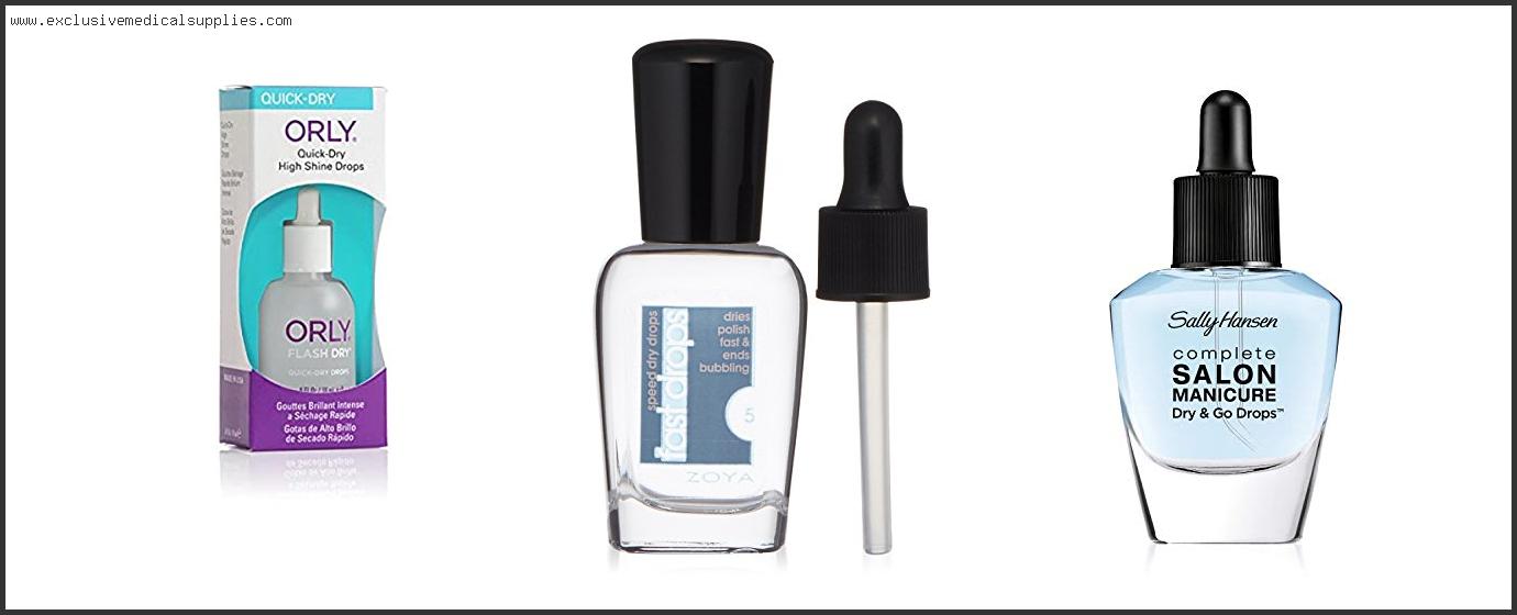 Best Nail Drying Drops