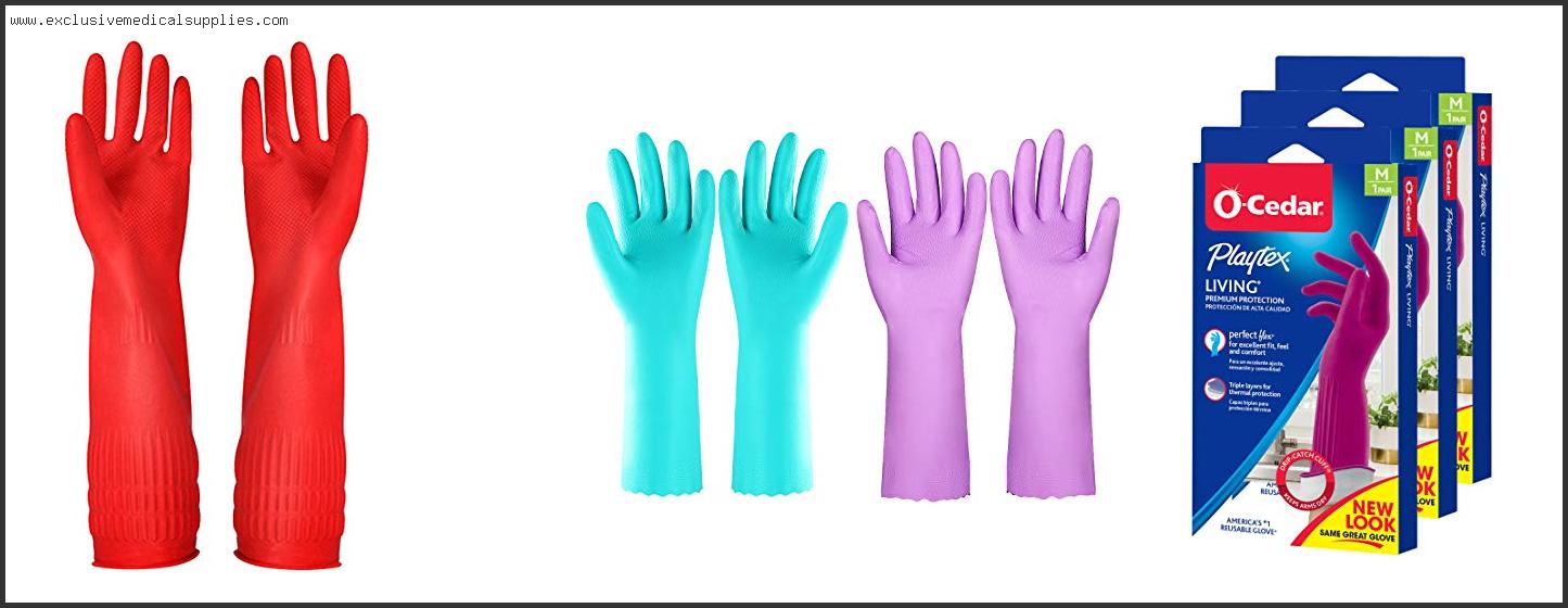 Best Rubber Gloves For Washing Dishes