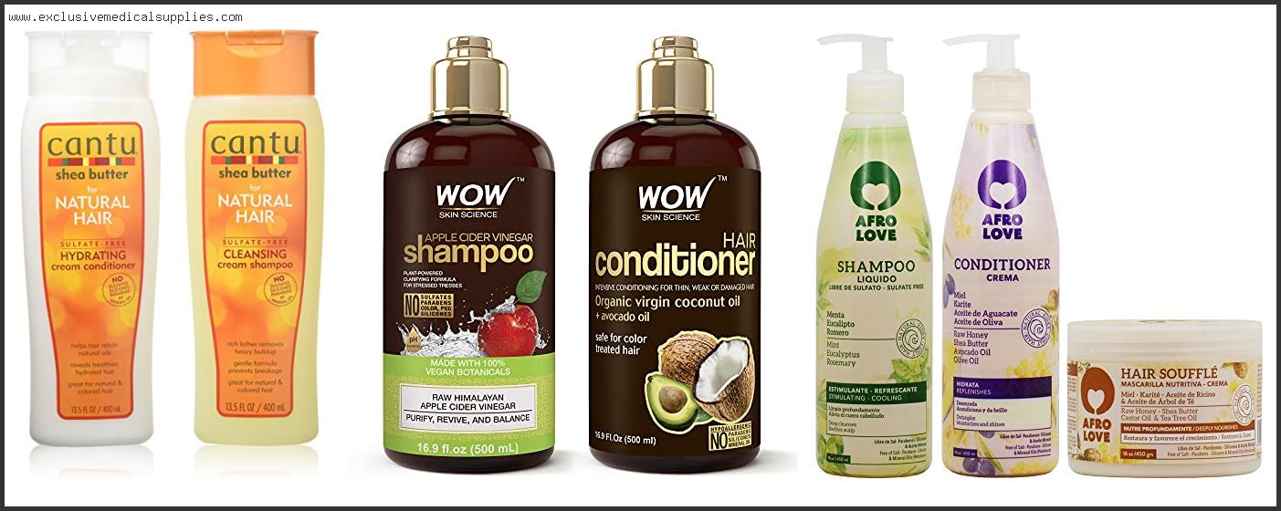 Best Shampoo And Conditioner For Afro Hair