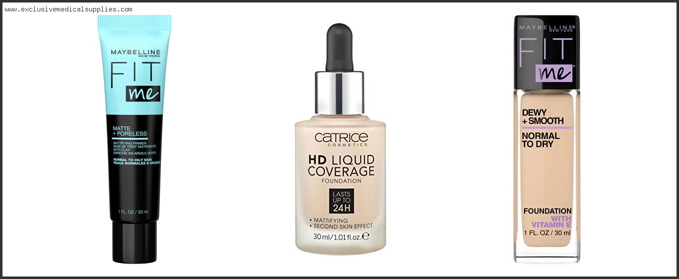 Best Drugstore Foundation For Large Pores And Oily Skin