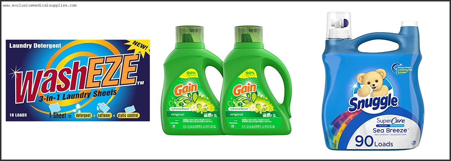 Best Laundry Detergent And Fabric Softener Combination