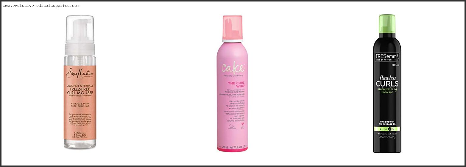 Best Drugstore Mousse Curly Hair