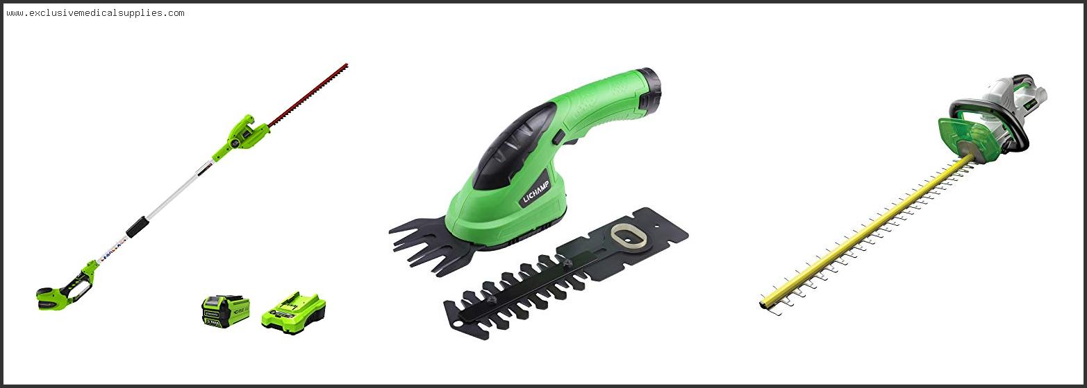 Best Rated Battery Powered Hedge Trimmer