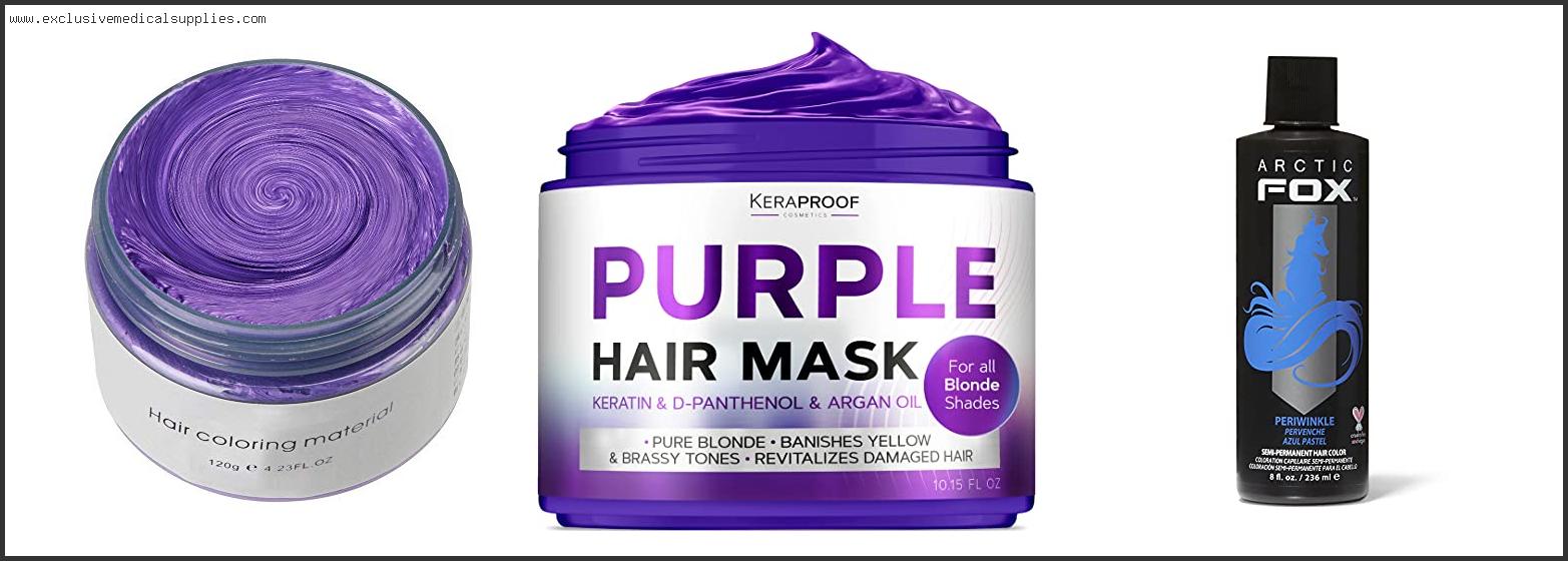 Best Purple Hair Dye For Grey Hair