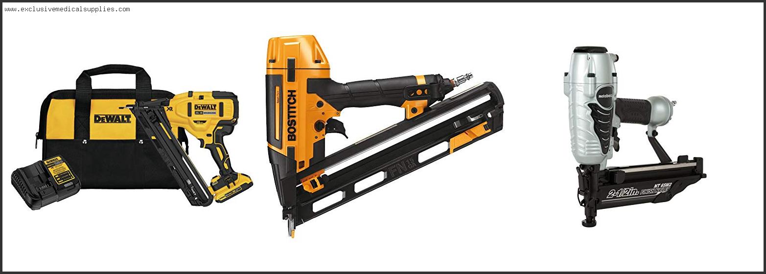 Best Finish Nailer For Hardie Trim