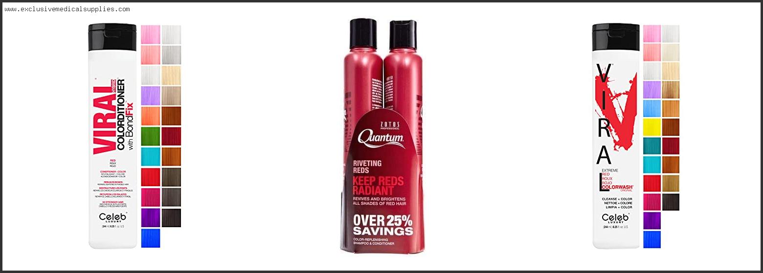 Best Shampoo Conditioner For Red Colored Hair