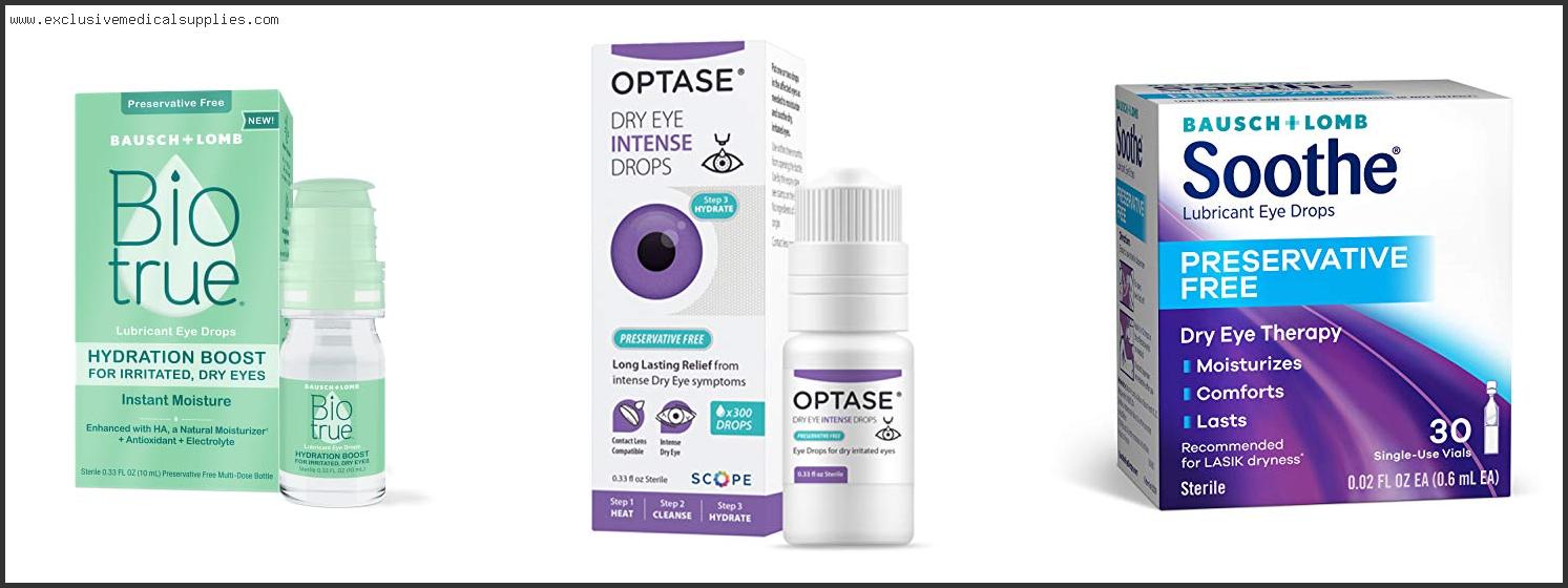 Best Preservative Free Eye Drops For Contact Lenses