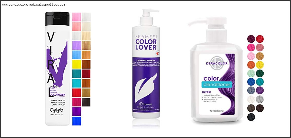 Best Shampoo For Purple Colored Hair