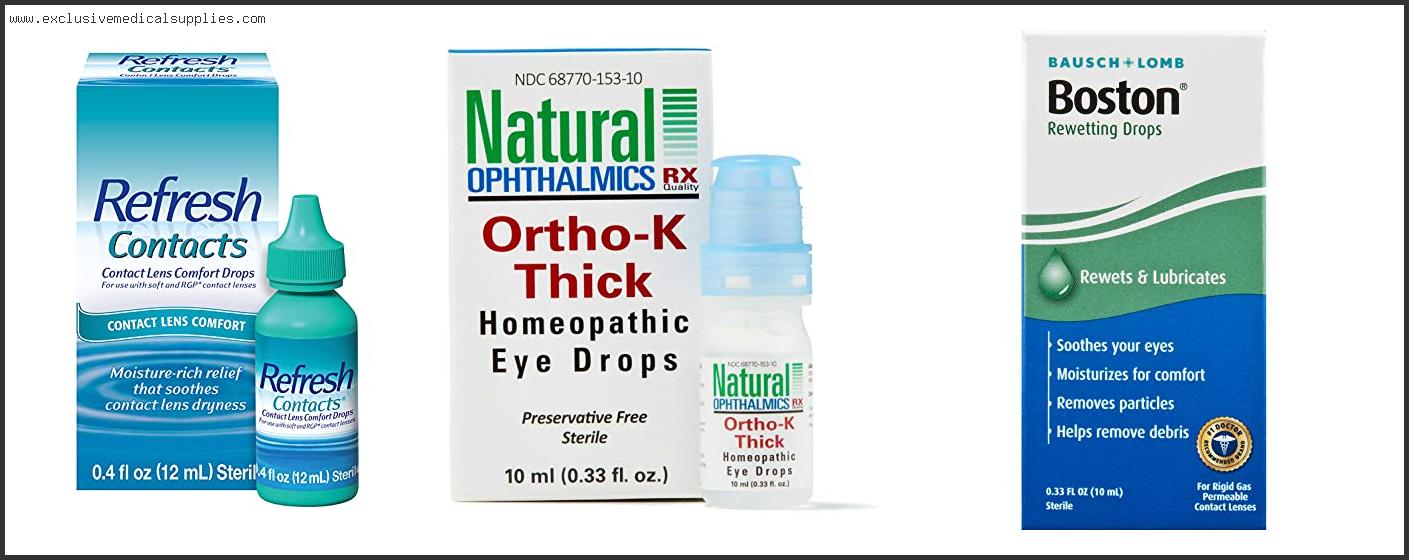 Best Eye Drops For Ortho K
