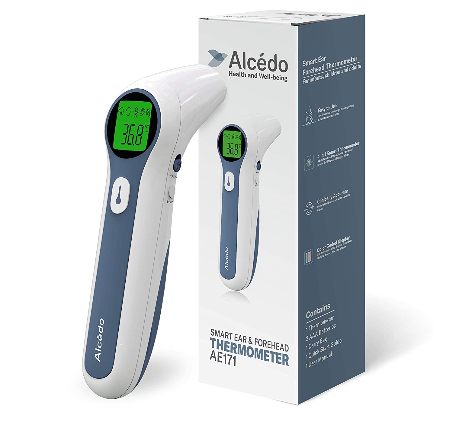 Alcedo Forehead and Ear Thermometer Review