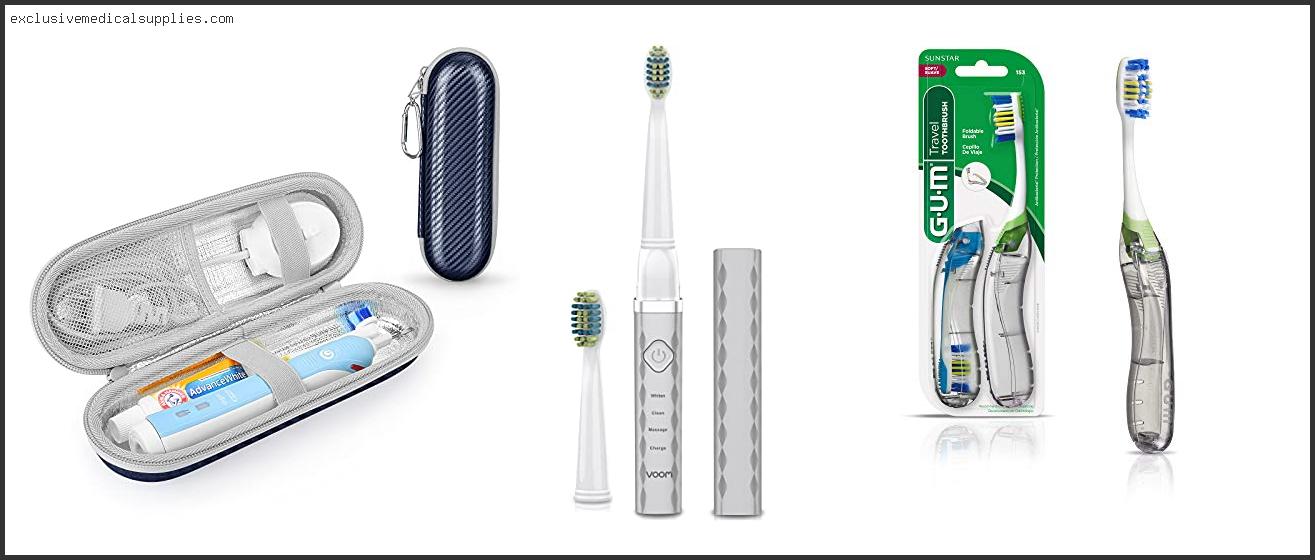 Best Electric Toothbrush For Backpacking