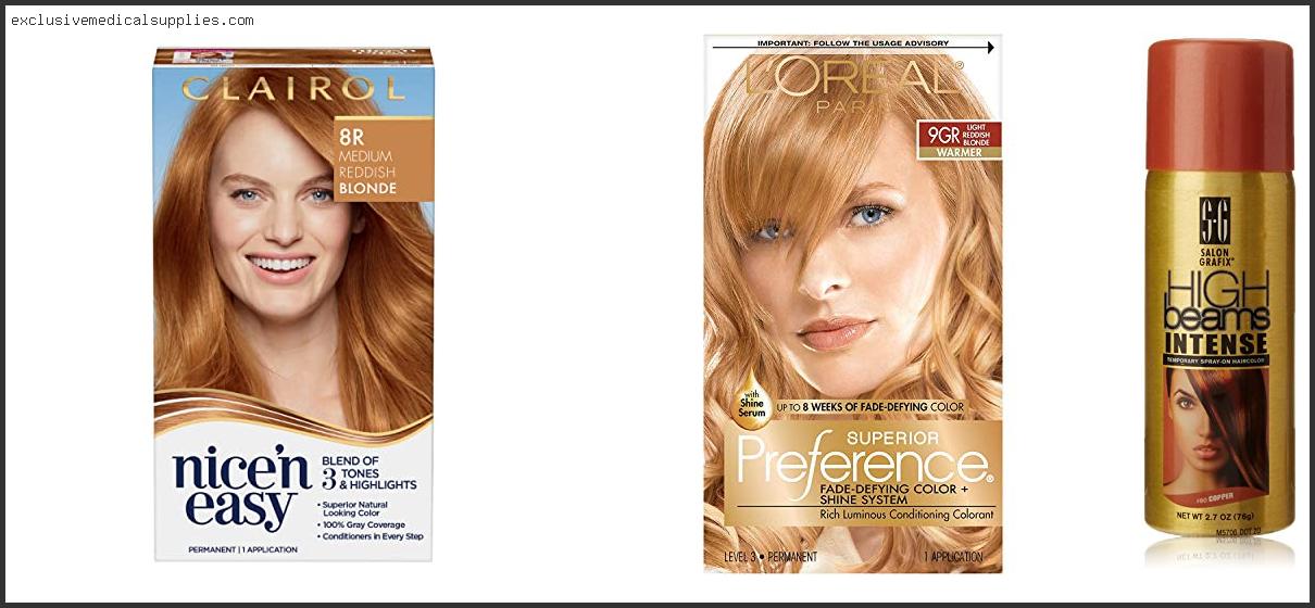 Best Blonde Hair Dye To Cover Ginger