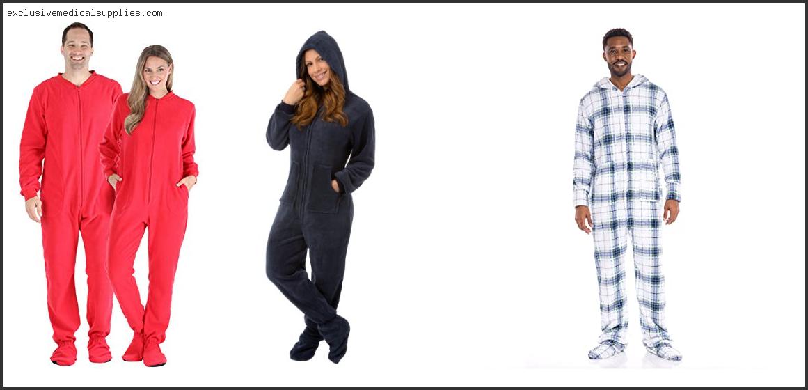 Best Adult Footed Pajamas