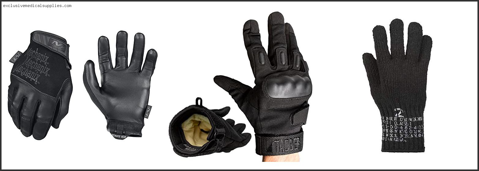 Best Cold Weather Tactical Gloves