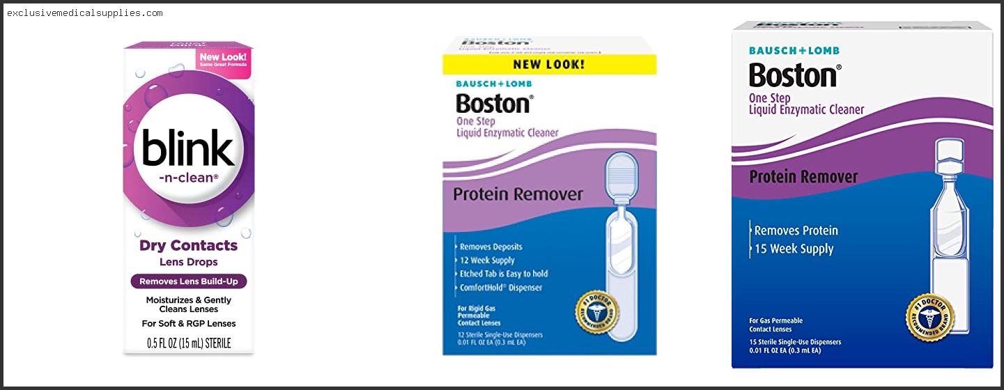 Best Contact Lens Protein Remover