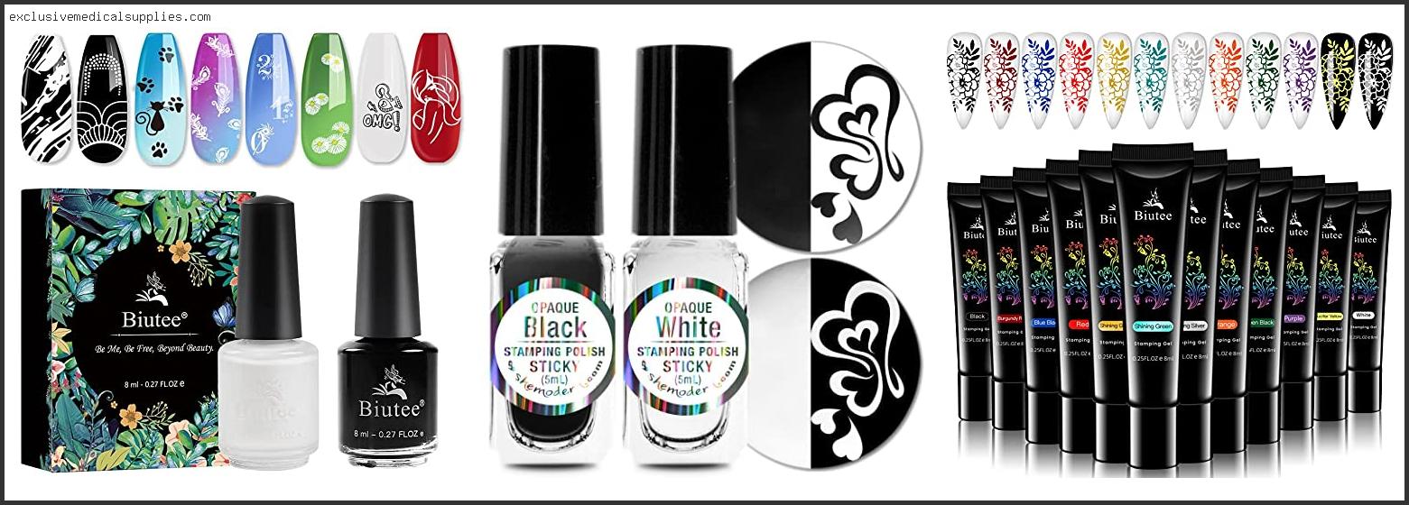 Best Black Nail Polish For Stamping