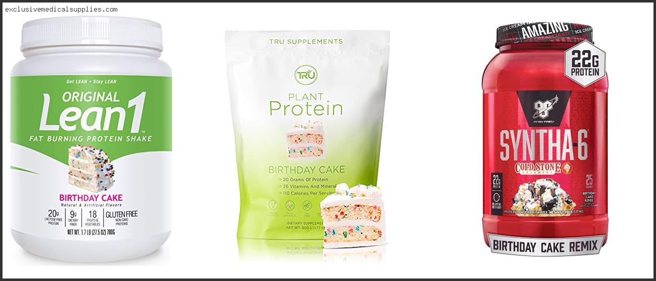 Best Birthday Cake Protein Powder