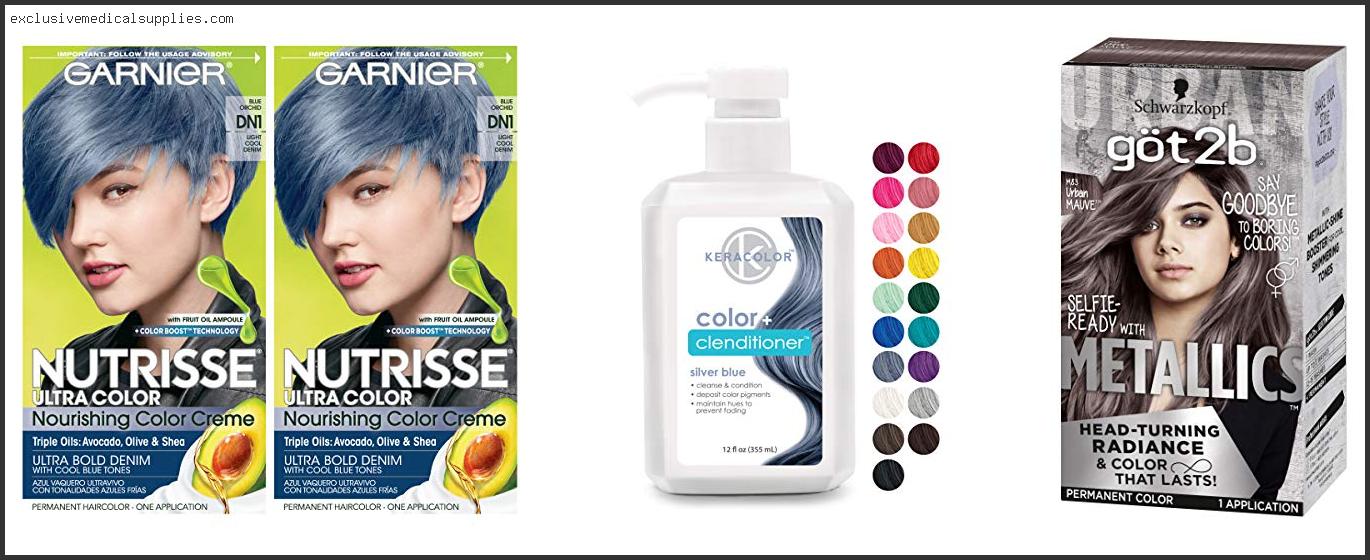 Best Blue Hair Dye For Grey Hair