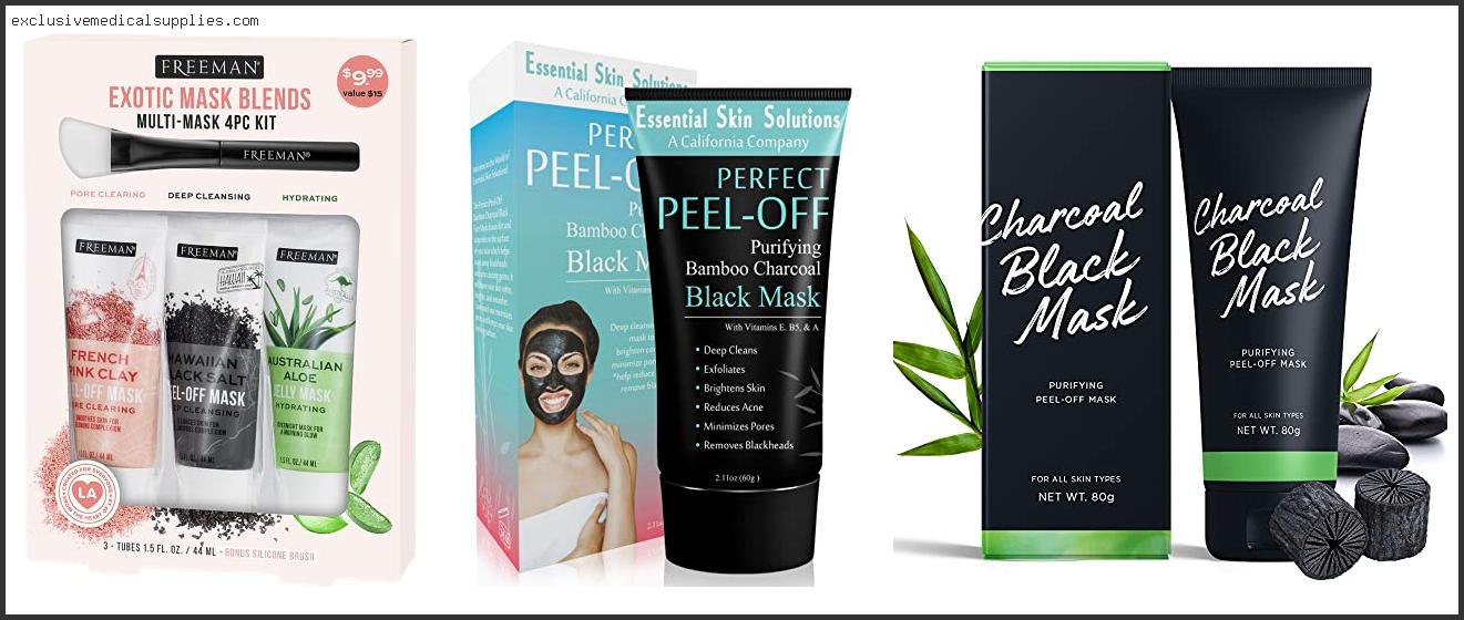 Best Charcoal Peel Off Mask For Sensitive Skin