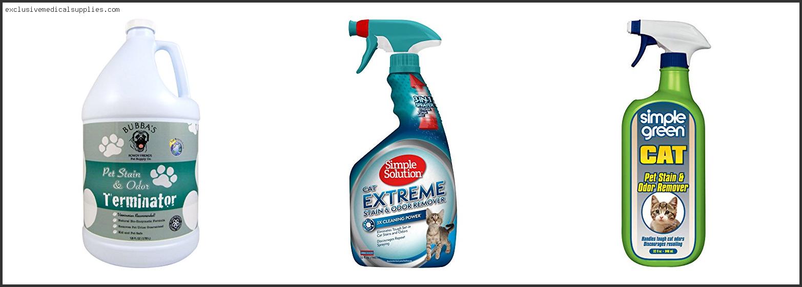 Best Cat Urine Stain Remover