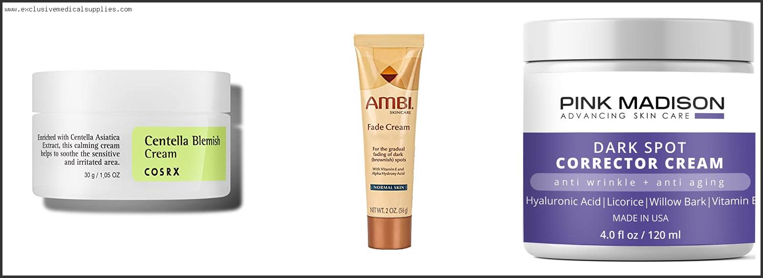 Best Face Cream For Blemishes