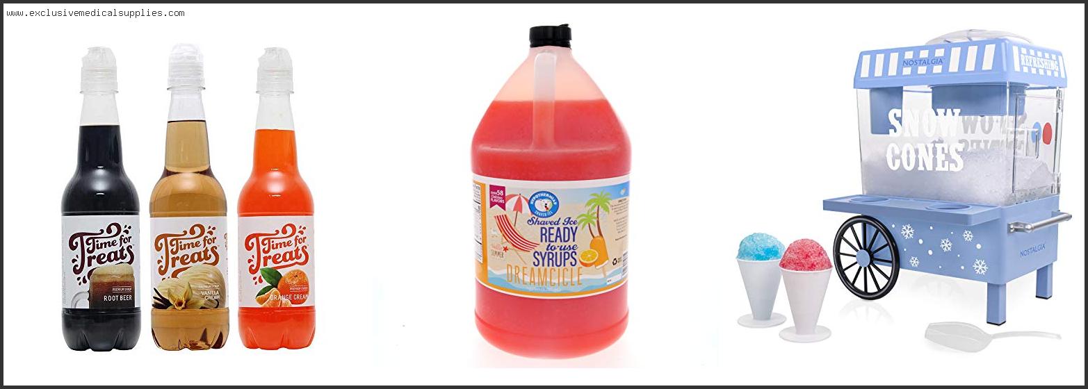 Best Snow Cone With Cream
