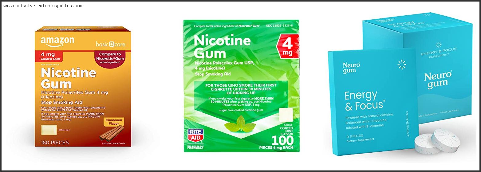 Best Nicotine Gum For Weight Loss
