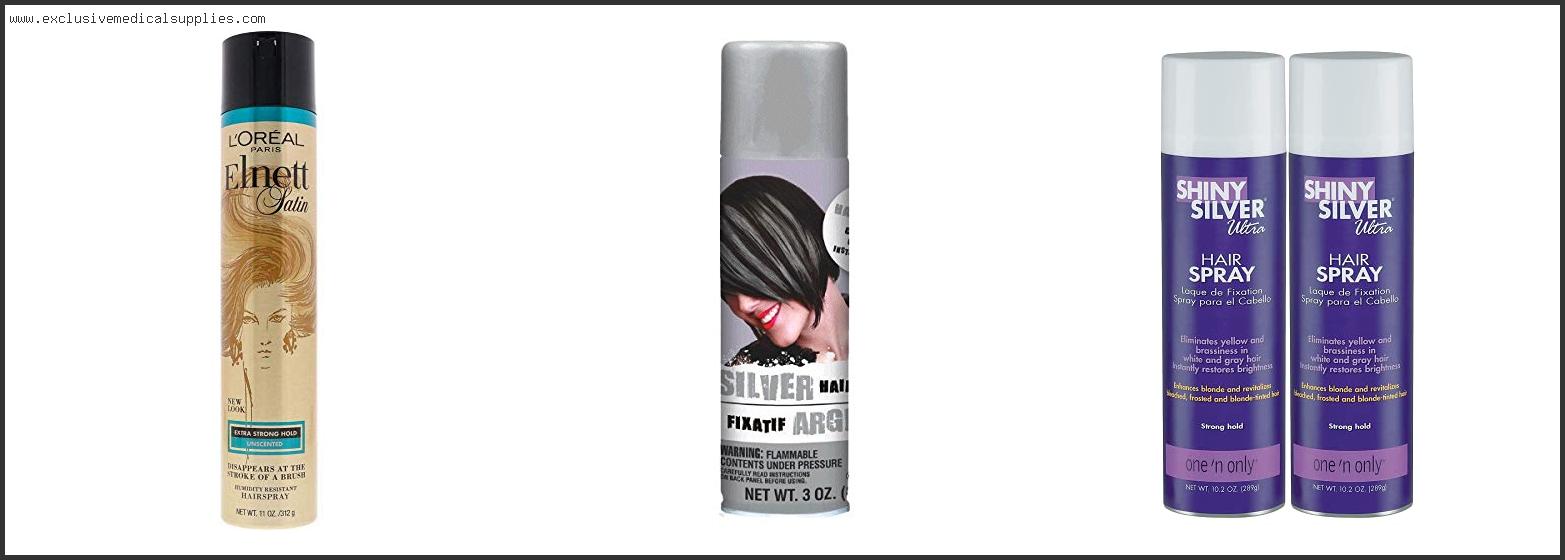 Best Hairspray For Gray Hair