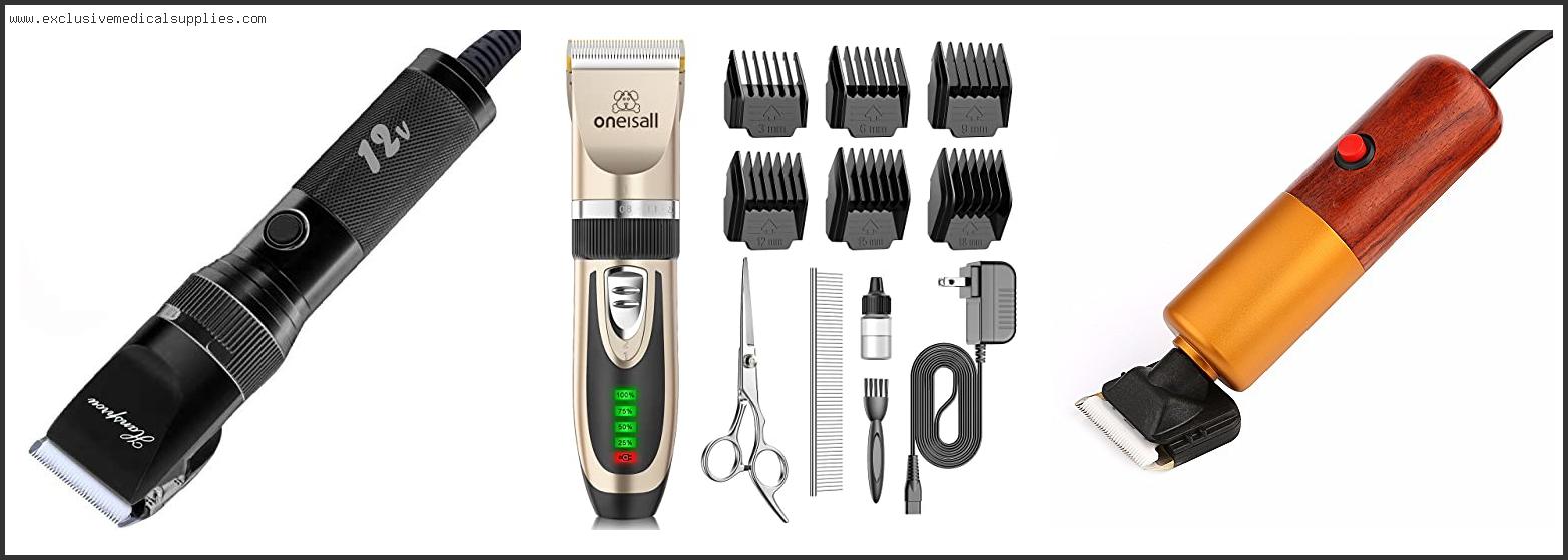 Best Professional Pet Hair Clippers