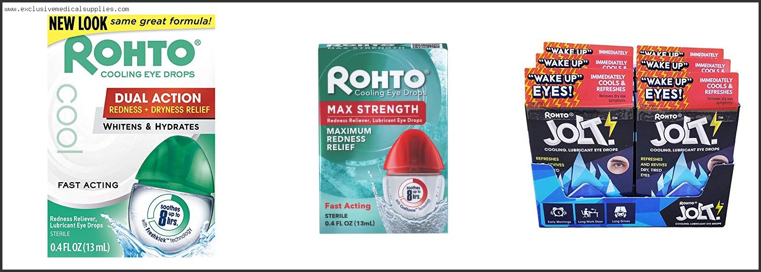 Best Rohto Eye Drops For Stoners